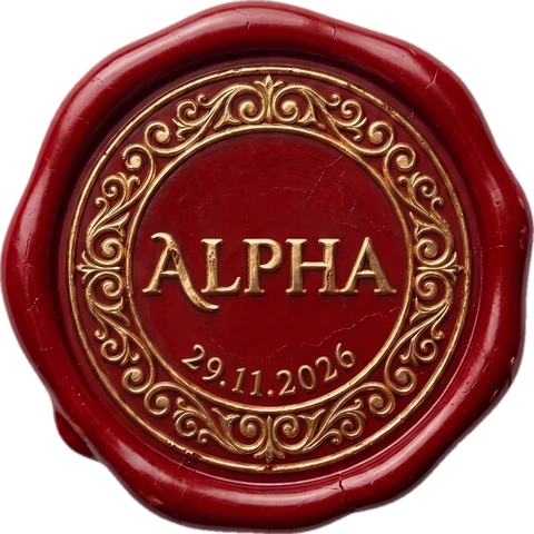Wachssiegel: Alpha, Start am 29.11.2026